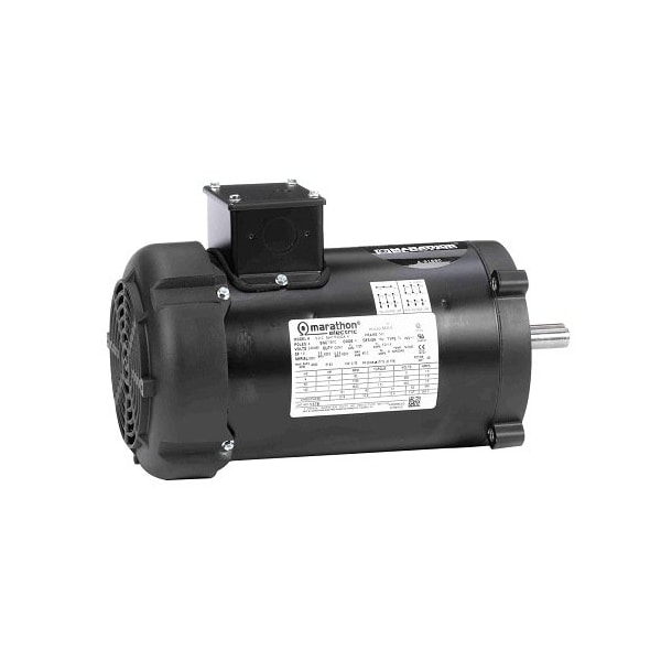 Marathon AC Motor, Inverter, 1HP, 56C Frame Size Y378 ; 056H17F2022 - main